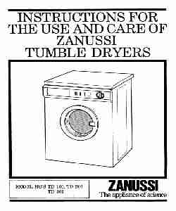 Zanussi Clothes Dryer TD 100-page_pdf